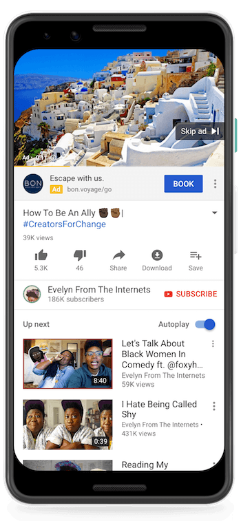 YouTube Call-to-Action Overlay